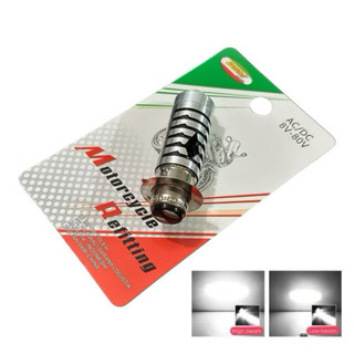 Super terang Lampu merah utama Led H6 laser jauh dekat putihkuning plus senja biru