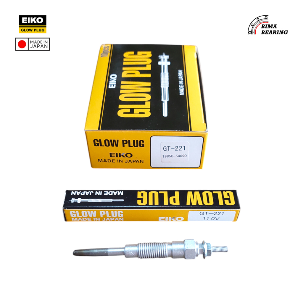 Kijang Diesel 2L 7K Capsule Gt-221 Gt221 11V Pt-151 Eiko JAPAN Ori Glow Plug