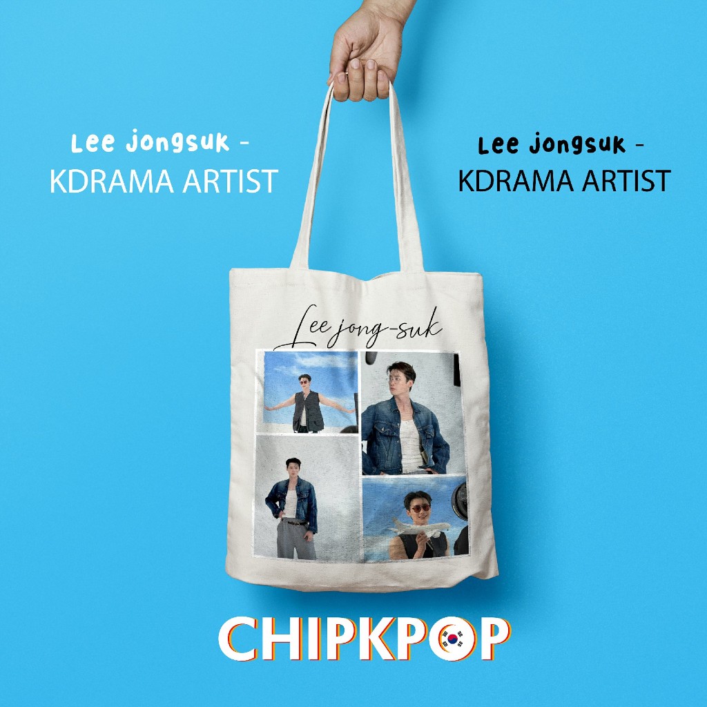 LEE JONGSUK ชุดแพคเกจ I LEE JONGSUK TOTEBAG I LEE JONGSUK PHOTOCARD I LEE JONGSUK TOTEBAG KDRAMA LEE