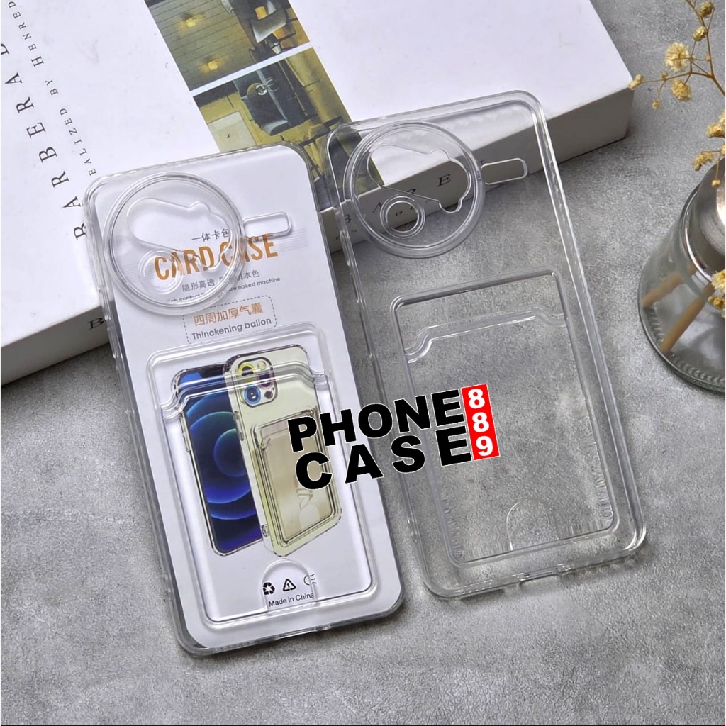 POCO F7 PRO POCO F7 ULTRA CASE เคลียร์ช่องเสียบการ์ด SOFT CASE WALLET POCO F7 PRO POCO F7 ULTRA