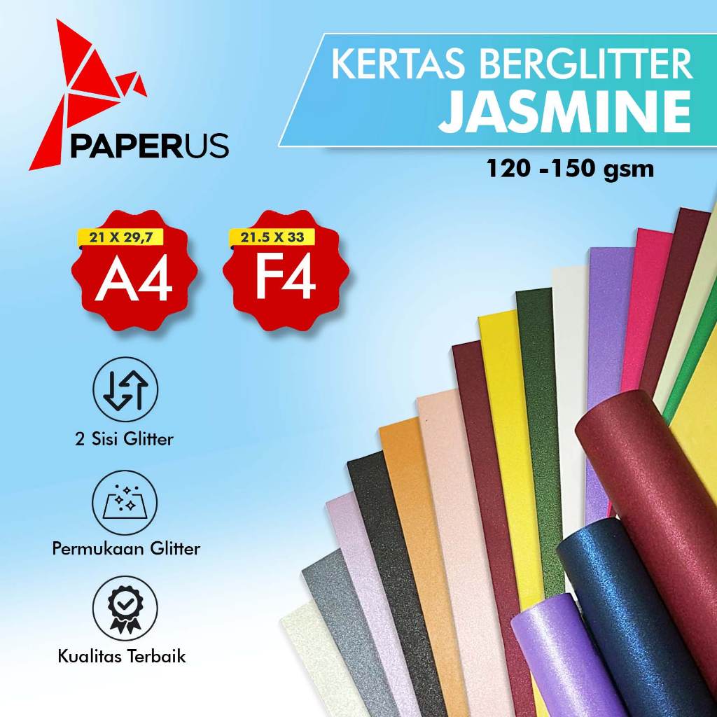 กระดาษมะลิ A4 ขนาด F4 | กระดาษดอกไม้กระดาษ | กล่องจัสมิน A4