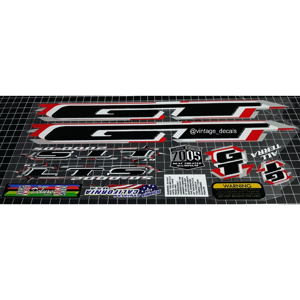 สติ๊กเกอร์ทดแทน GT LTS 3000 2000 DS