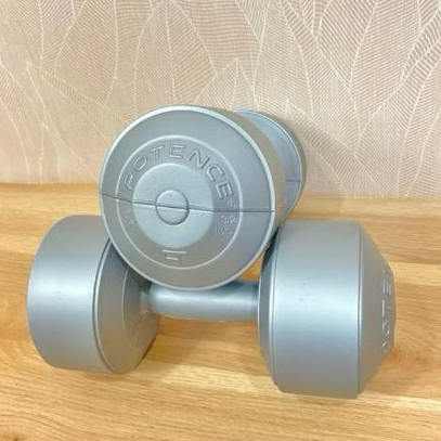POTENCE DUMBELL 4 KG อิฐพลาสติก 4KG / DUMBEL 4KG / DUMBBELL 4KG DUMBLE BARBELL 4 KG