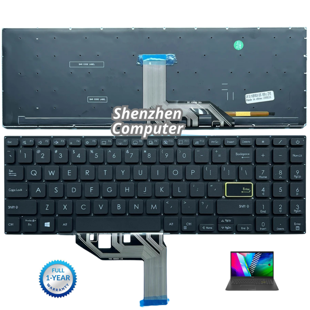 Keybpard Asus vivobook k513 k513e k513ea k513eq ใหม่
