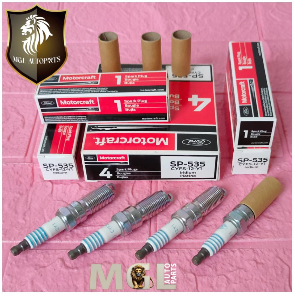 Iridium SPARK PLUGS IRIDIUM SPARK PLUGS Ford Fiesta Focus Ecosport SP-535 CYFS-12-Y1 OEM คุณภาพสูง