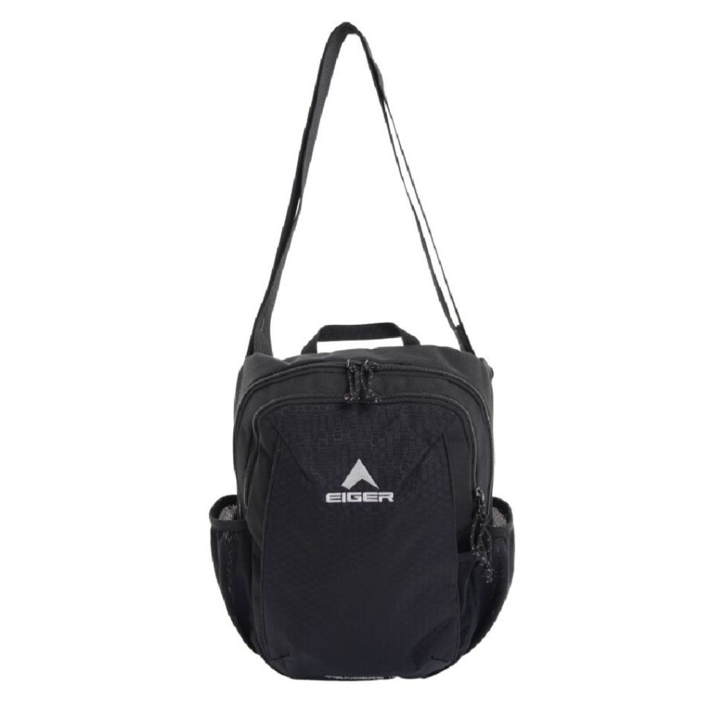 EIGER1989 Wanders Tab "10 -สีดํา กระเป๋าสะพายข้าง [ต้นฉบับ]