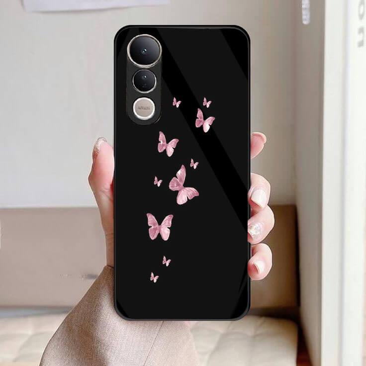 HP (G41) Softcase Glass Kaca สําหรับ VIVO V50 LITE ใหม่ล่าสุด 2025 เคสโทรศัพท์ TPU กันน้ําล่าสุด