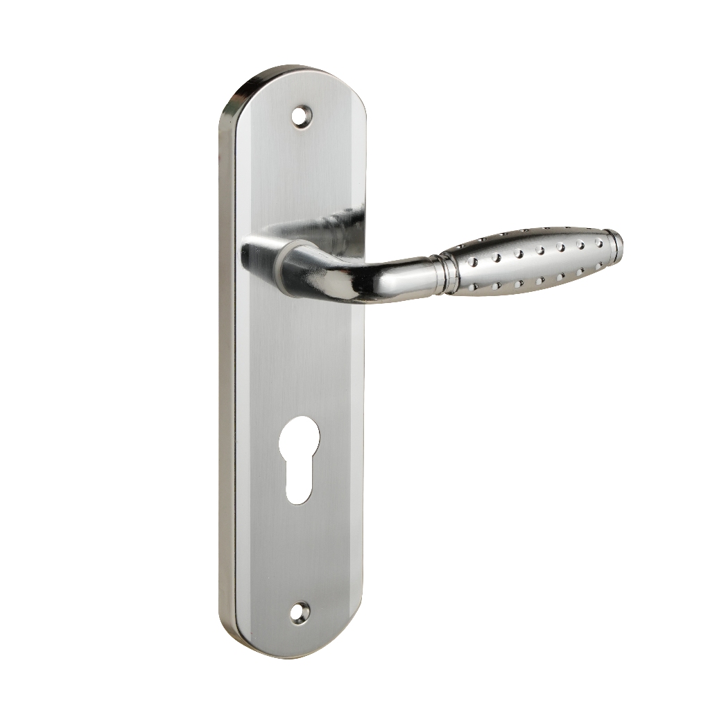 GRT ล็อคประตูมือจับสําหรับห้องนอนหน้าแรก 888 SNCP / SIlver