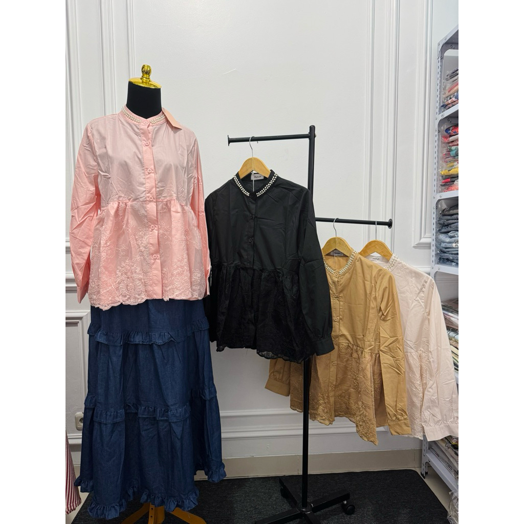 KEMEJA BKK BABYDOLL TOP | เสื้อ BKK BABYDOLL