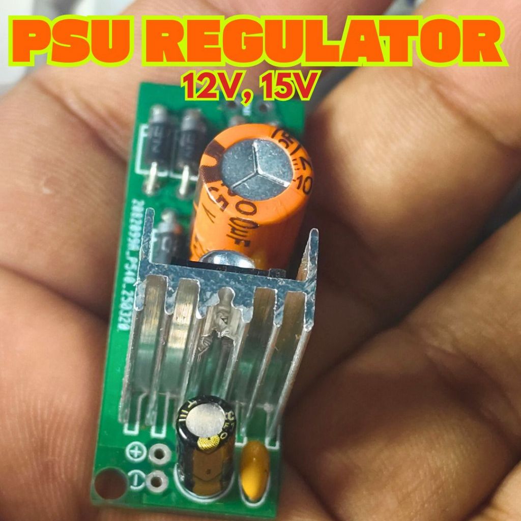 KIT PSU Regulator 12V, 15V MINI