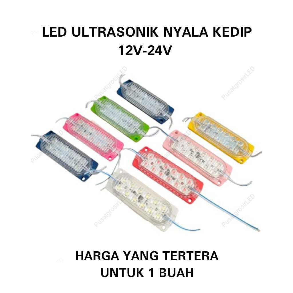 MATA Min.Order 5 ชิ้น - 12v-24v ไฟ led 12 ตากระพริบ