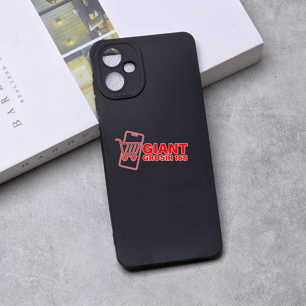 Softcase Samsung A06 5G Case Macaron Pro Camera Case Pro Black Samsung A06 5G