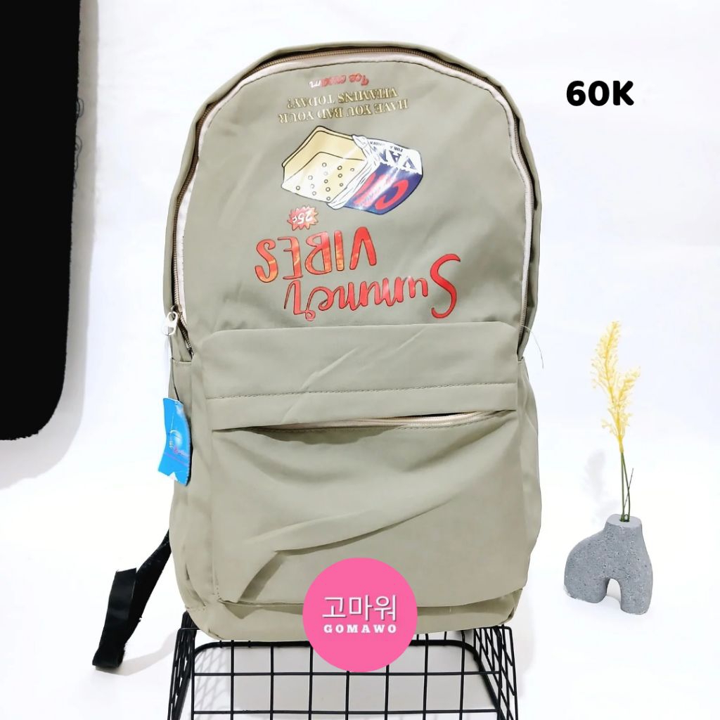 REJECT BACKPACK / REJECT MINUS BAG / MINUS BAG / กระเป๋านํากลับมาใช้ใหม่