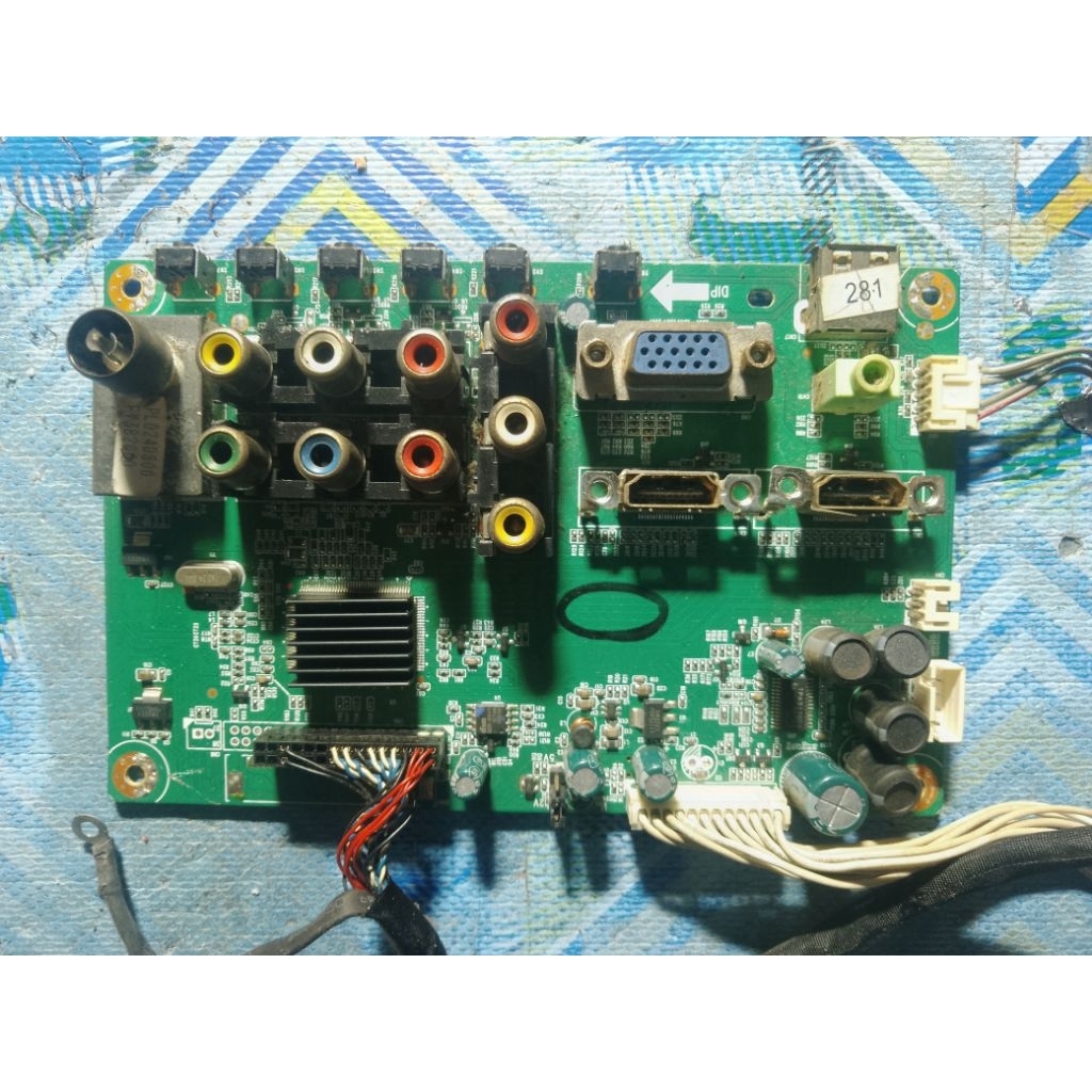 MB PLD24D800 / เมนบอร์ด Polytron PLD24D800 / PLD24D800