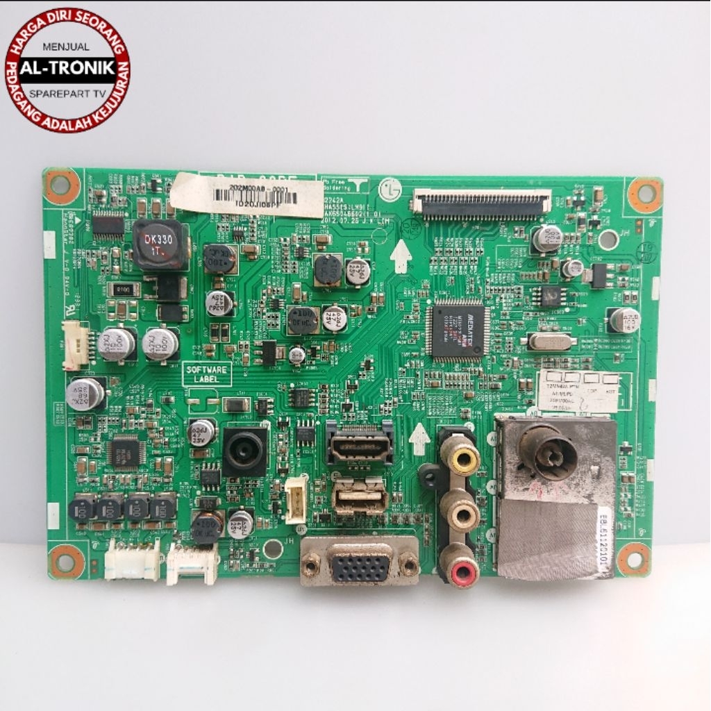 LG 22 INCH LED TV เมนบอร์ด 22MN42A MOTHERBOARD MOBO MB TV 22MN 42A PT