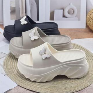 [ASFER] Sandal Wanita Wedges Platform Sendal Selop Wanita Tebal Karet EVA Empuk Kekinian Cantik