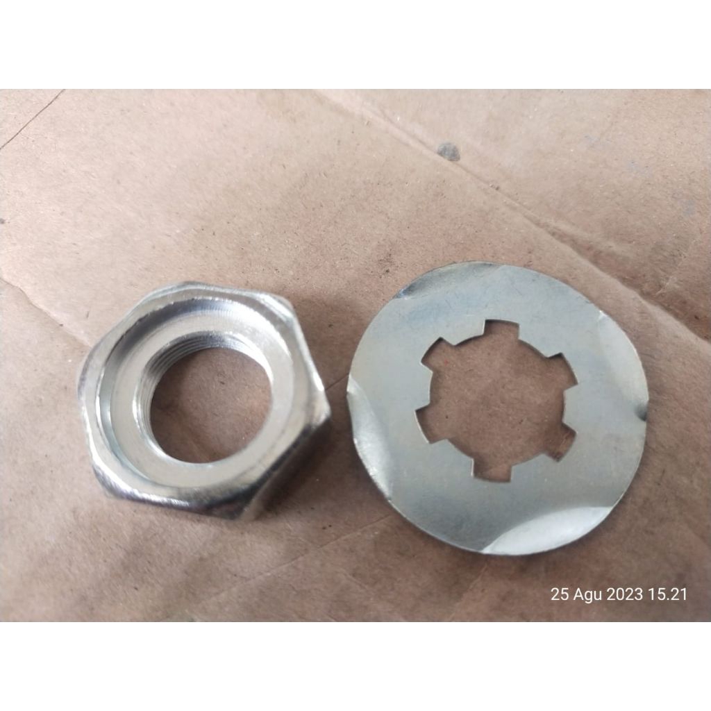 แหวนล็อคเกียร์หน้า Nut Yamaha U5 U7 L2 L2G L2SN YL1 YL2 Yas1 As3 GT80 GT50 RS100 LS3 RX100 DT100