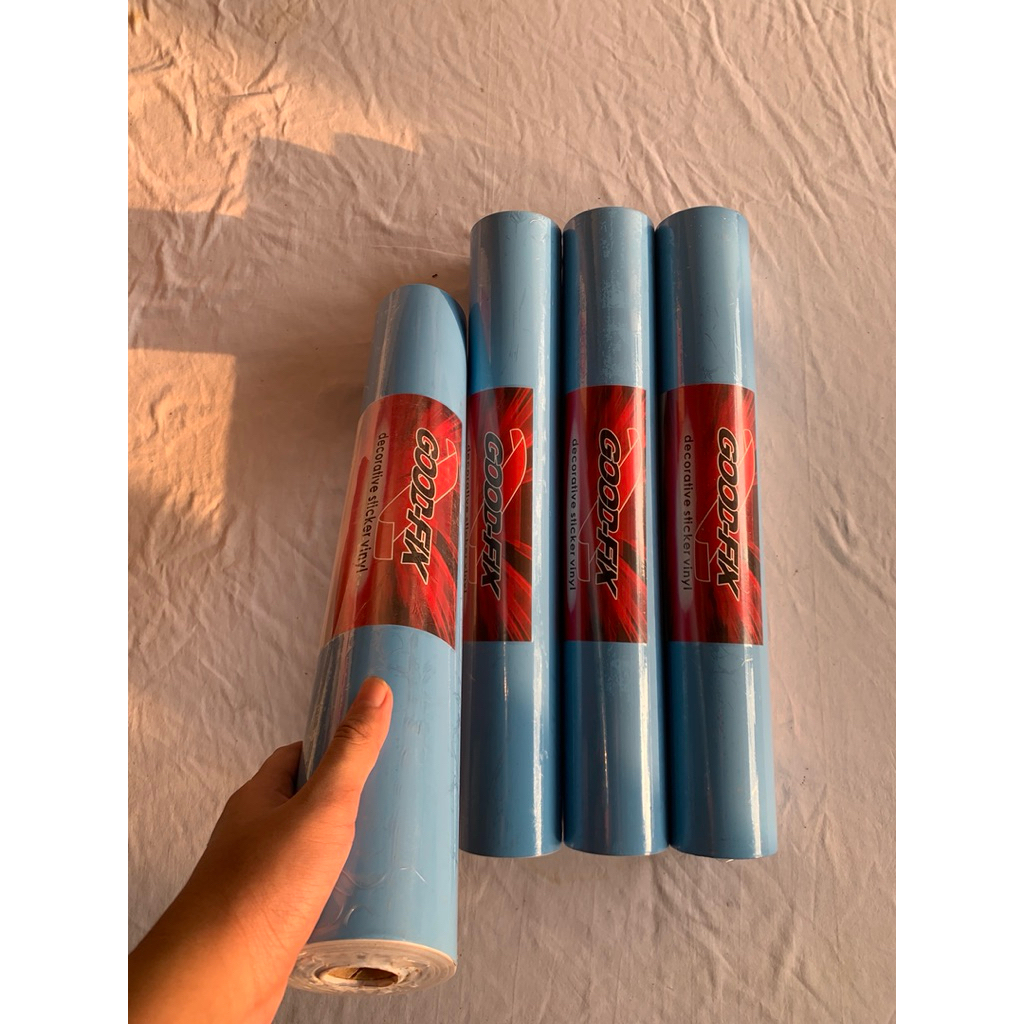 ICE BLUE SKOTLET STICKER CODE GF-G56BL ต่อม้วน