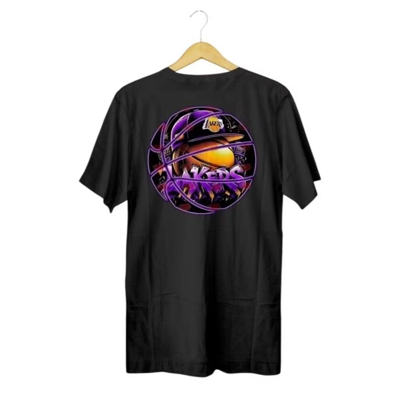 KIMKEI Lakers Basketball Tee – Streetwear Unisex