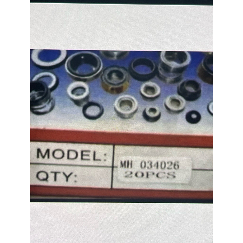 ซีลปั้มน้ํา VIAR NINJA MH 032046 / EH 790 SF 8 7 ยี่ห้อ TTO ดั้งเดิม