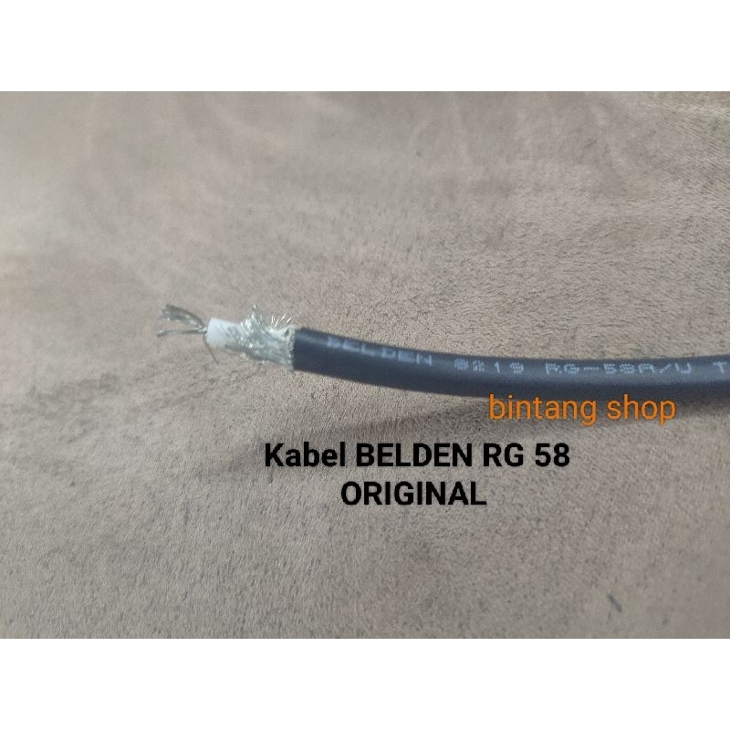 สาย BELDEN RG 58 ดั้งเดิม 50 โอห์ม