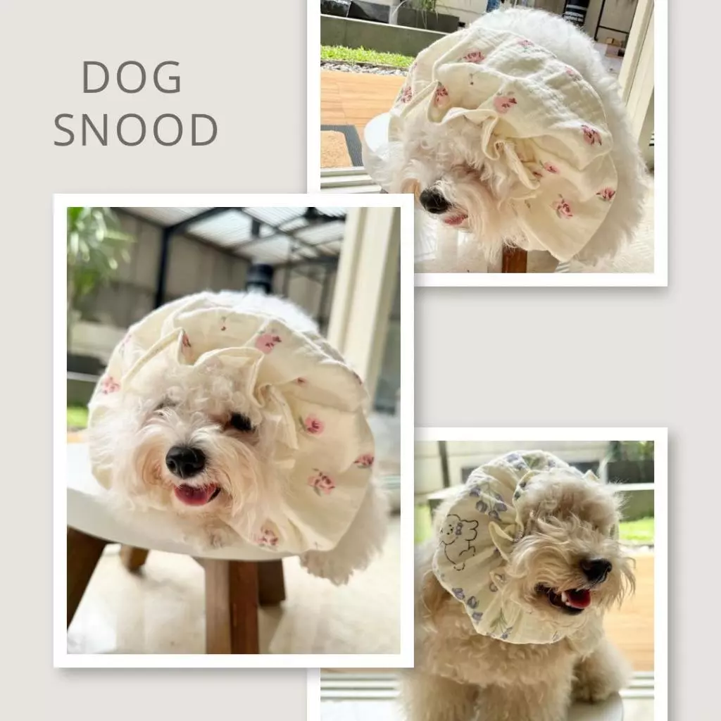 ผ้าคลุมหู Dogsnood/สุนัข/แมว DP-SNOOD-01