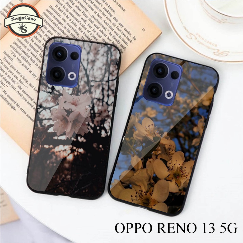 HP SENJACASE SOFTCASE GLASS TYPE 0PP0 RENO 13 5G ใหม่ล่าสุด - Silicone - เคสเคลือบเงา - เคส - ล่าสุด