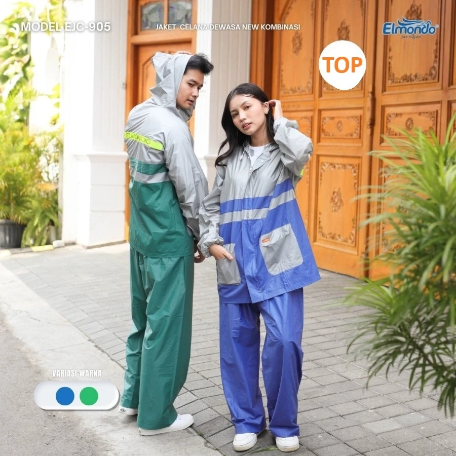 เสื้อกันฝนชุดใหม่รวมกัน905 ชุดเอลมอนโด้ thumbnail 5
