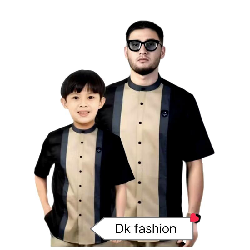 Koko Kurta เสื้อคู่สําหรับผู้ใหญ่และเด็ก 65 พันได้ 2 - เด็กอายุ 5 ถึง 10 ปี คู่รักผู้ใหญ่ แขนสั้น Ko
