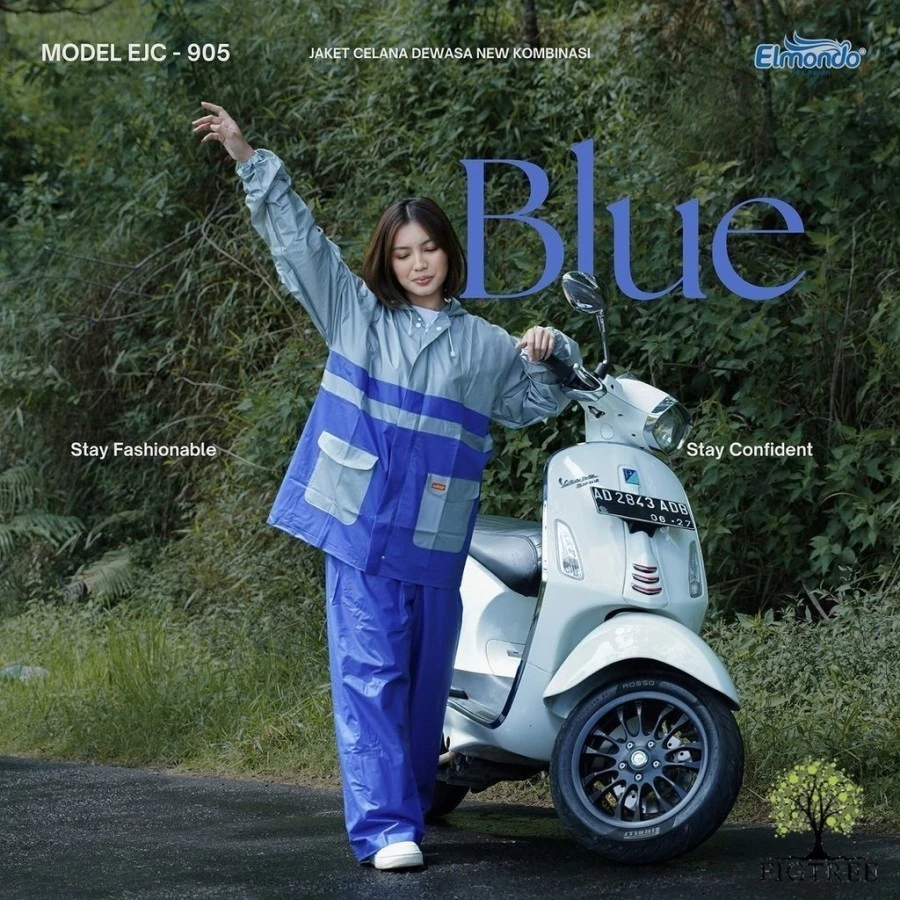 เสื้อกันฝนชุดใหม่รวมกัน905 ชุดเอลมอนโด้ thumbnail 3