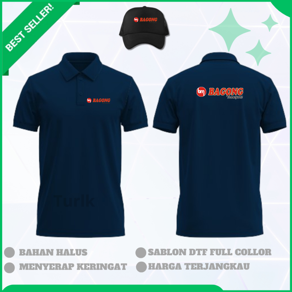 เสื้อโปโล Bagong Bus Custom Bagong Bus Shirt