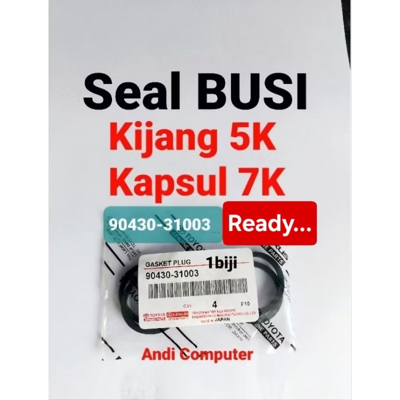 Kijang Kapsul 5K 7K O แหวนซีลหัวเทียน 90430-31003