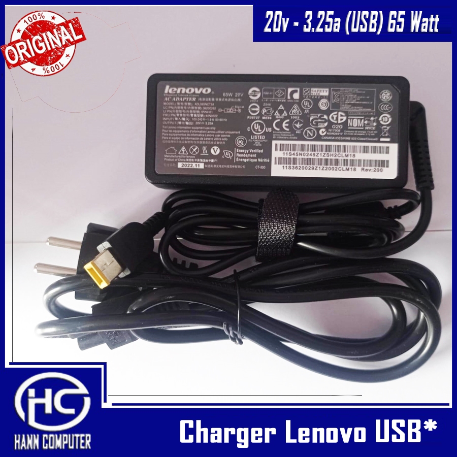 LENOVO V310 V310-15ISK V310-14ISK V310-14IKB USB 65W อะแดปเตอร์ชาร์จ