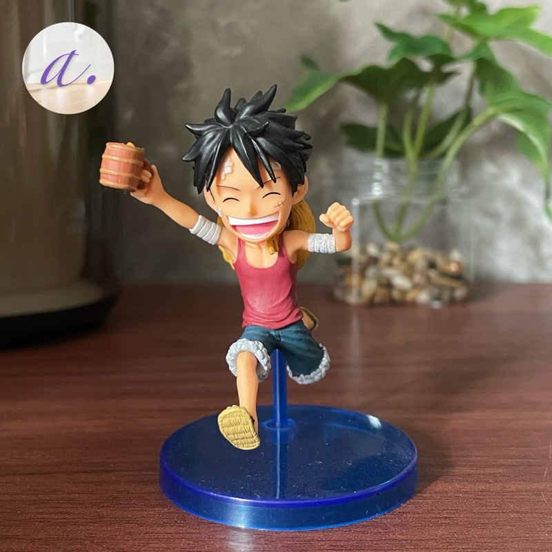 Wcf Luffy Kanpai Dressrosa One Piece Original Banpresto