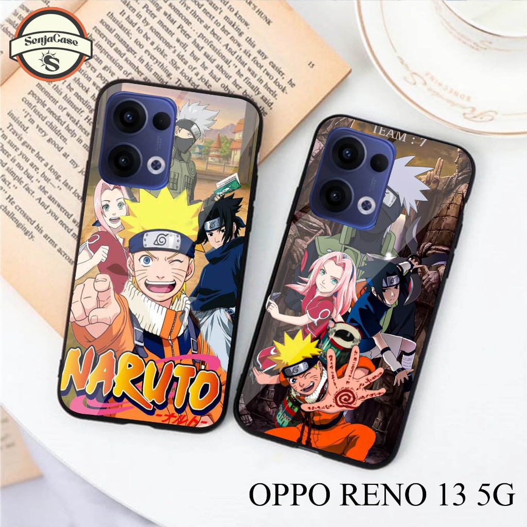 HP SENJACASE SOFTCASE GLASS TYPE 0PP0 RENO 13 5G ใหม่ล่าสุด - Silicone - เคสเคลือบเงา - เคส - ล่าสุด