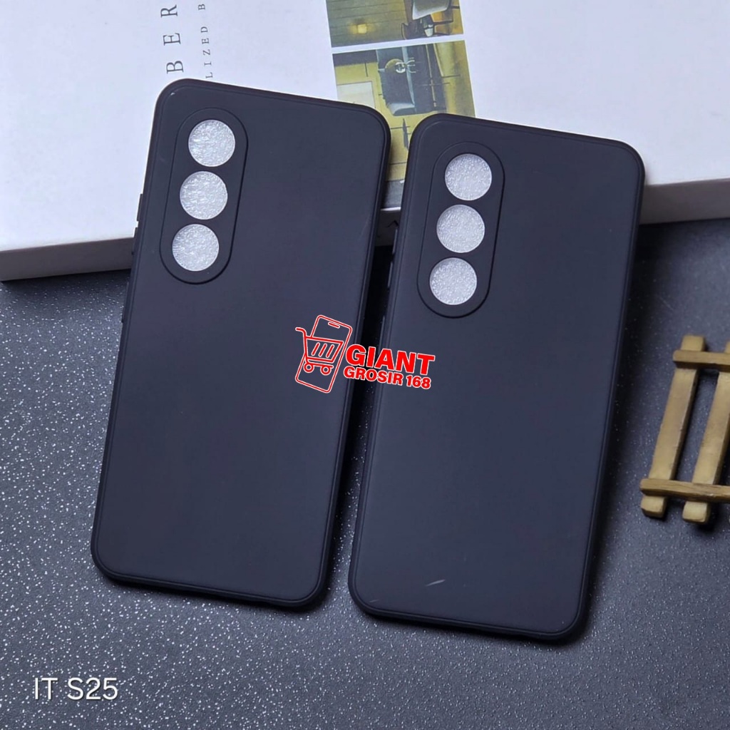 Itel S26 Ultra Itel S25 Itel S25 Ultra Itel S23 Plus Macaron Square Black Softcase Candy Macaron / C