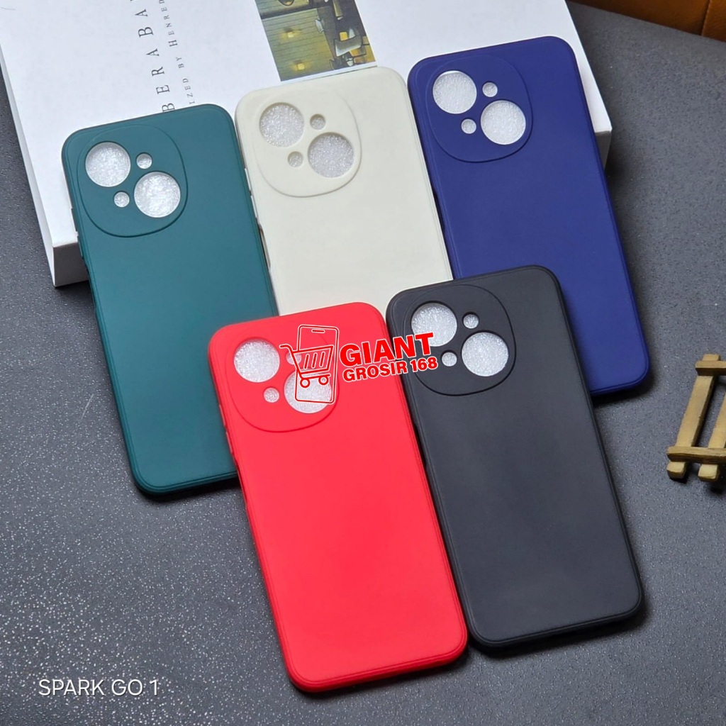 TECNO SPARK GO 1 CASE MACAROON SQUARE LIQUID CASE TECNO SPARK GO 1 MS-1