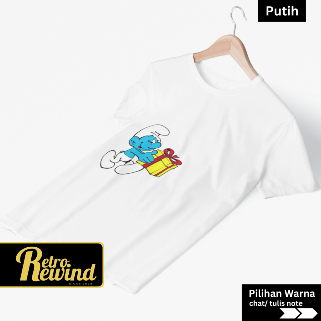 Smurf 13 Comic T-Shirt Adult T-Shirt Size S - 7XL Big Size Jumbo and Childrens T-Shirt Size XS - XL 