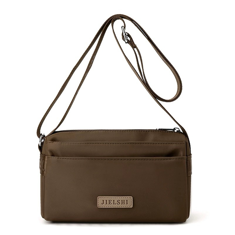 Jielshi Sling Bag 1670 - กระเป๋าสะพายข้างผู้หญิงทําจากร่มชูชีพระดับพรีเมียมพิมพ์ลายนูนเต็มรูปแบบ Fur