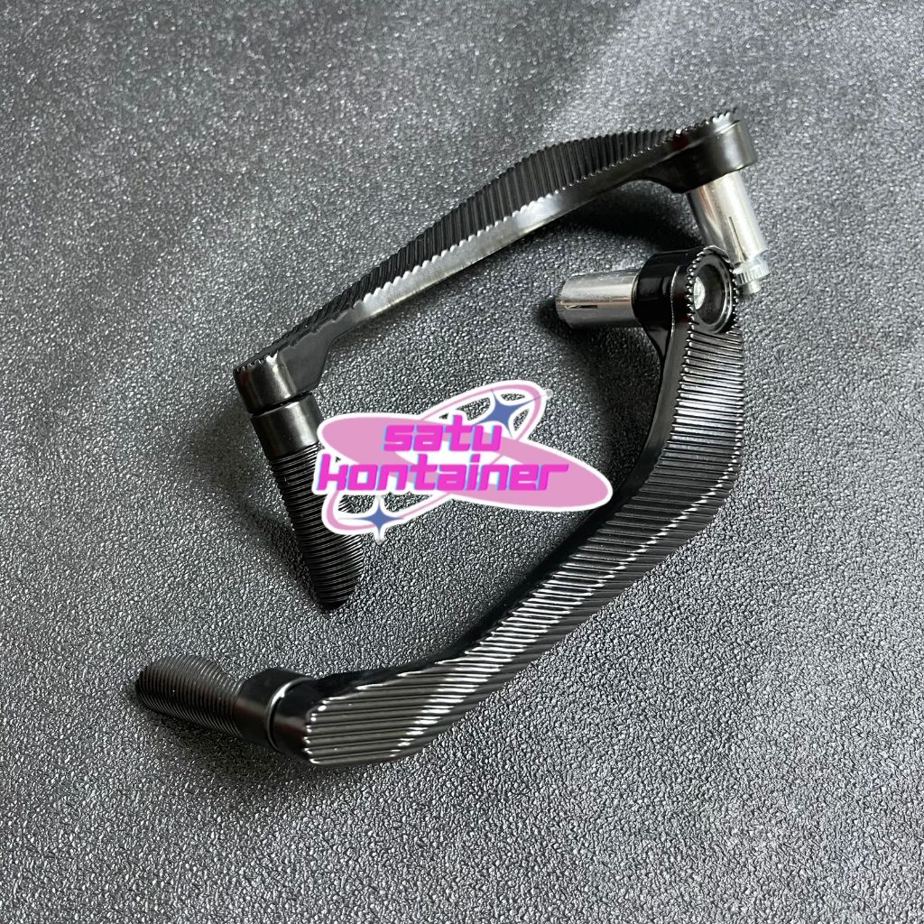 PROGUARD MotoGP ตัวป้องกันแฮนด์สีดํา Proguard Handguard Full CNC แฮนด์สากล Jalu