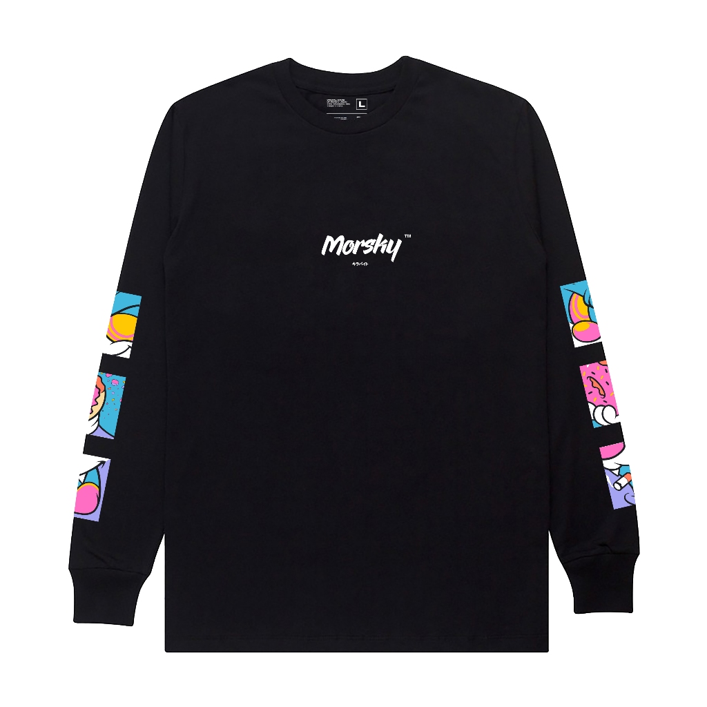 MORSKY เสื้อยืดแขนยาว / เสื้อยืดแขนยาว JEVELIN I Black 24s