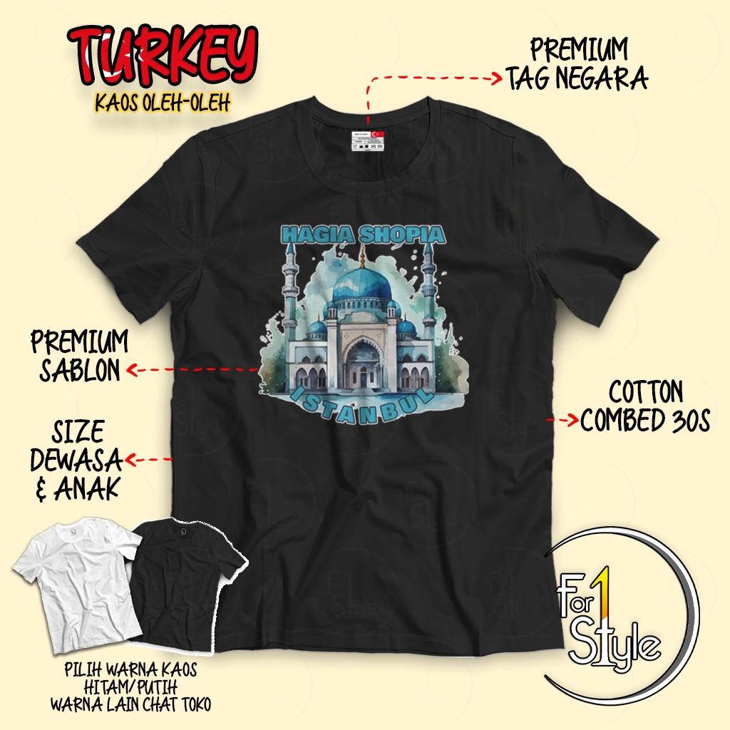 TYPE 10 - เสื้อยืด TURKEY ISTANBUL - TURKEY ISTANBUL SOUVENIR - เสื้อยืด TURKEY SOUVENIR