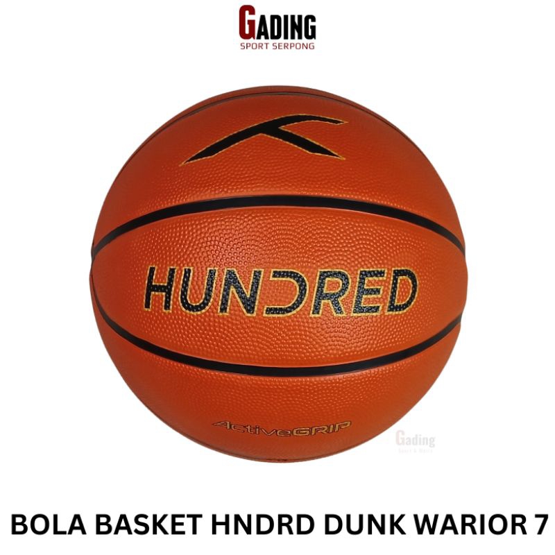 Hundred Dunk Warrior HAAX 4M188 บาสเก็ตบอลสีส้มสีดํา ขนาด 6 & 7