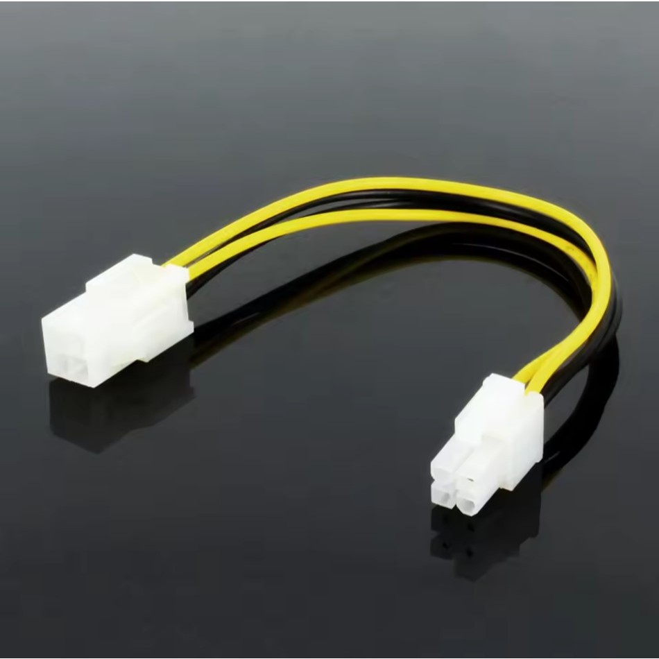 4 Pin Atx เมนบอร์ด Extension Extender Connector 4Pin Cable Extension Power Mobo