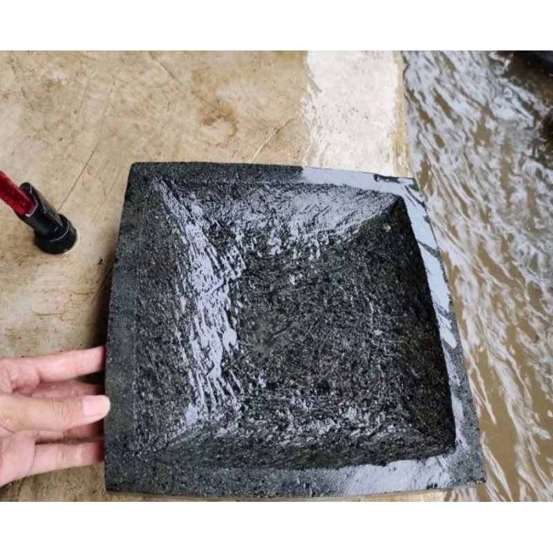 ORIGINAL STONE MORTAR, CHISEL BOX PLUS 100% เนื้อผสมทันที