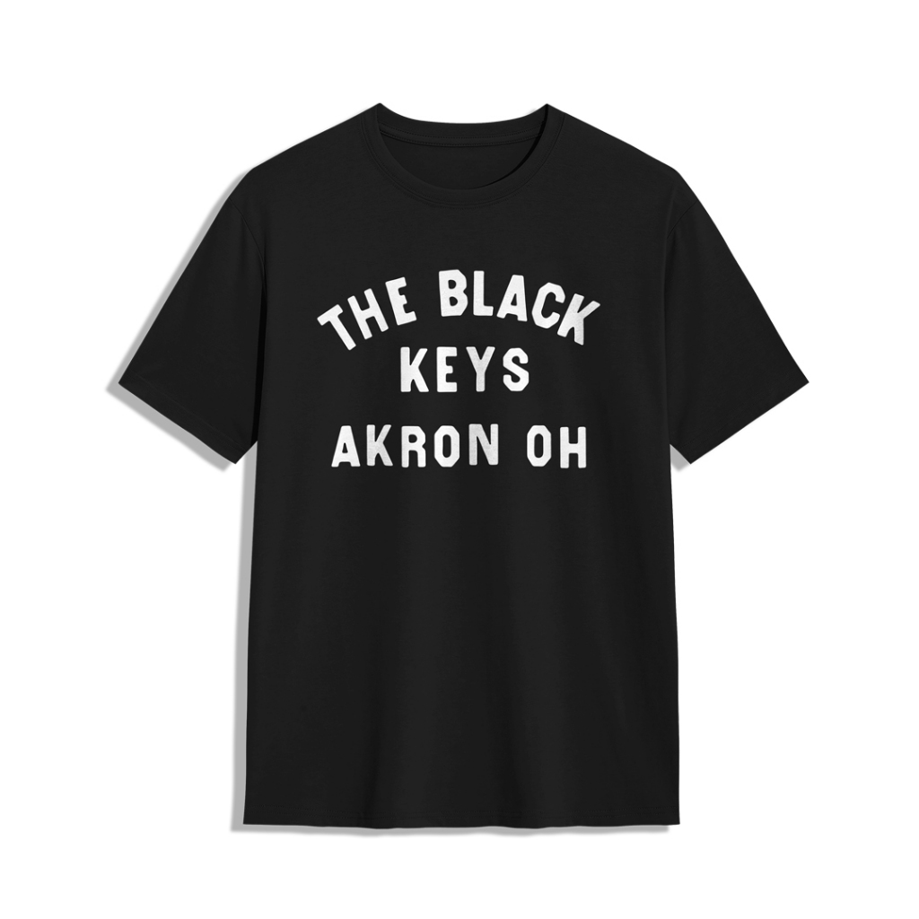 เสื้อยืด The Black Keys Akron Oh