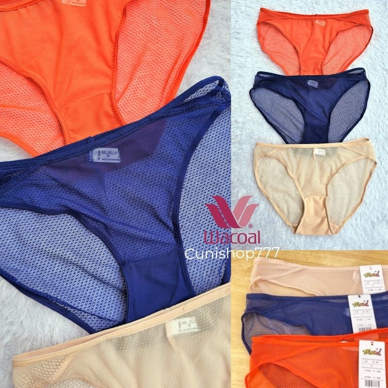 WACOAL PANTY MINI MOOD TRAVEL SEXY IP 5354 ML LL / XL ชุดชั้นในสตรีตาข่าย TRANSPARENT TRANSLUCENT IP5354