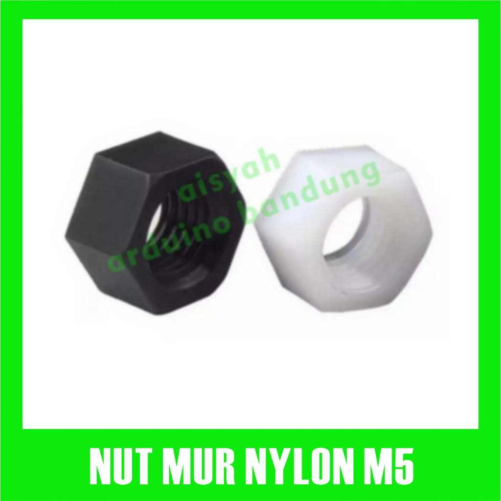 Nut Nylon M5 Pillar Spacer PCB M5 Standoff Nut M5 mm Nylon