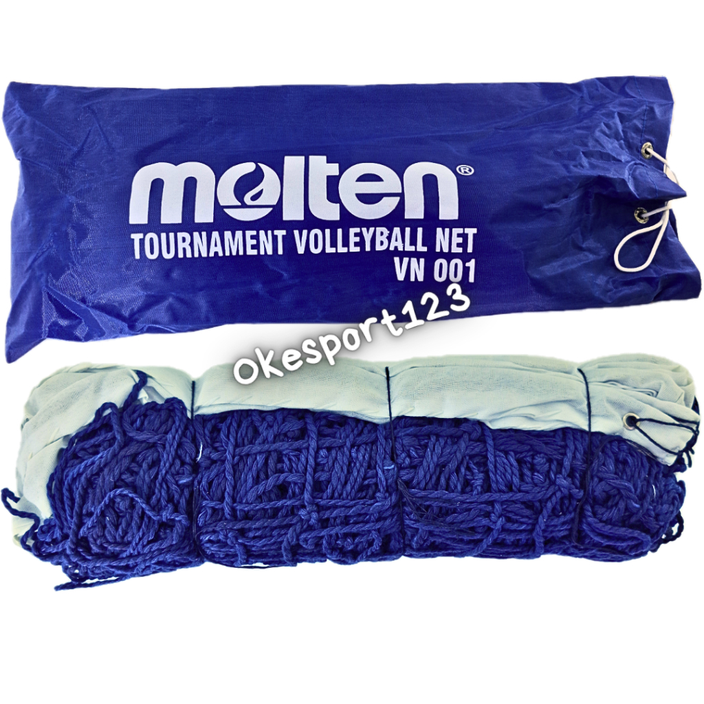 MOLTEN BLUE VN-001 VOLLEYBALL NET – ตาข่ายวอลเลย์บอลราคาประหยัดและทนทาน
