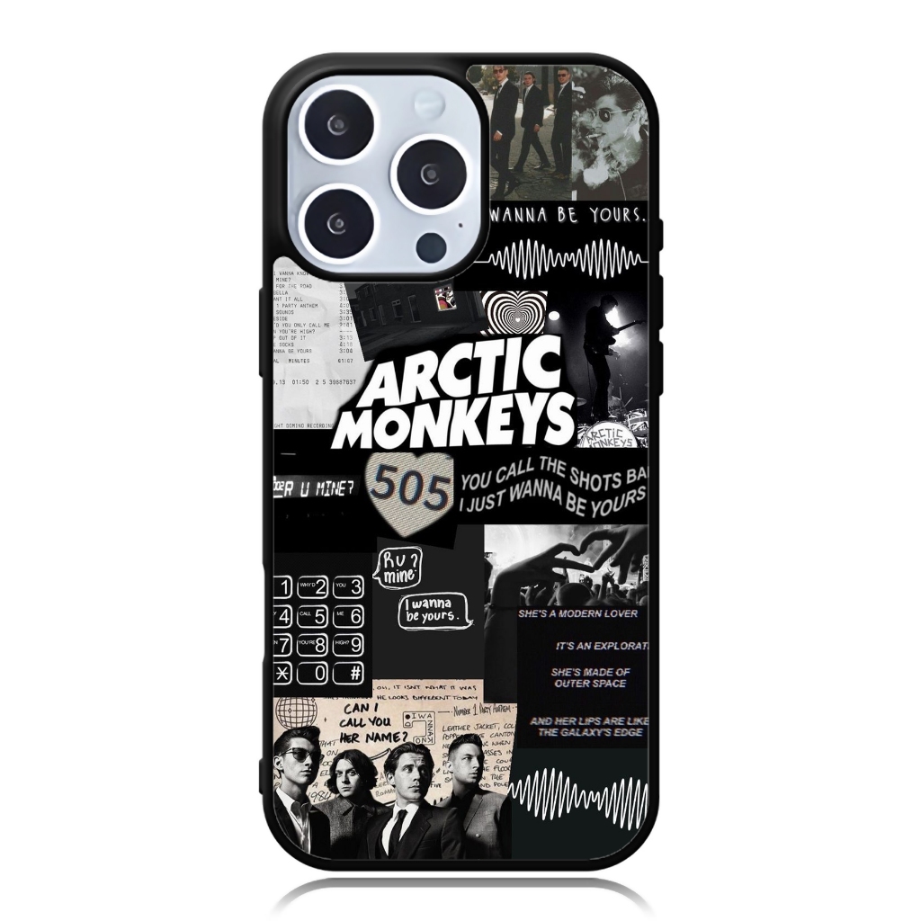 เคส iPhone 16 15 14 13 12 11 X 8 7 6 5 Xs XR Mini Plus Pro Max TPU Softcase ARCTIC MONKEYS Band